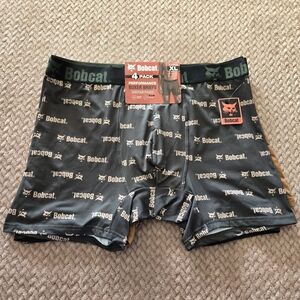 Bobcat Performance Boxer Briefs 4 Pack XL Moisture Wicking Contour Pouch NWT